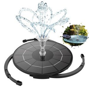 AISITIN 3.5W Solar Fountain Pump for Ponds