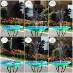 AISITIN 3.5W Solar Fountain Pump for Ponds