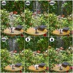 AISITIN Solar Water Pump Kit for Ponds & Bird Baths