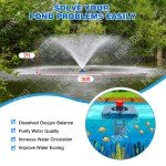 1HP Floating Pond Fountain with 100’ Cable