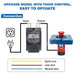 1HP Floating Pond Fountain with 100’ Cable