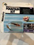 Beckett Complete Pond Kit with Pump and Fountain