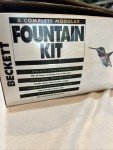 Beckett Complete Pond Kit with Pump and Fountain