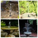 Solar Floating Fountain Pump for Bird Baths
