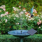 Solar Floating Fountain Pump for Bird Baths