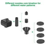 Solar Floating Fountain Pump for Bird Baths