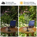 Solar Water Pump Kit for Ponds and Bird Baths