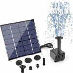 Solar Garden Pond Fountain - 2024 Decorative Design