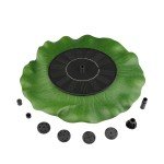Solar Floating Water Pump for Bird Baths