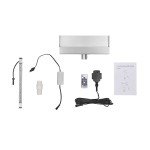 12-Inch LED Light Pool Fountain with Remote