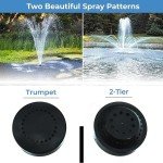 Pro FT 14000 Floating Pond Fountain Kit