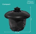 TOTALPOND 400-GPH Floating Fountain with Lights