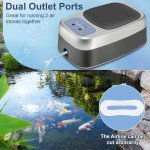 All-in-One Pond Aeration Kit with Flow Control