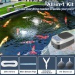 All-in-One Pond Aeration Kit with Flow Control