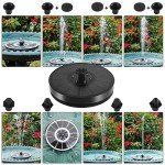 Solar Floating Fountain Water Pump for Gardens