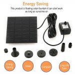 Solar Fountain Pump Kit for Garden Ponds