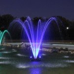2/3 HP Pond Fountain with Color-Changing Lights