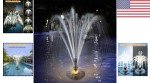 Floating Pool Fountain with LED Lights & 2 Modes