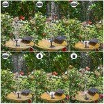 Solar Powered Fountain Pump Kit for Ponds