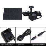 Solar Powered Fountain Pump Kit for Ponds