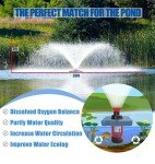 1HP Pond Fountain Aerator with 100' Cable