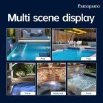 Stainless Steel Pool Fountain with LED Light
