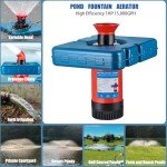 Powerful 110V Pond Fountain Aerator with Pump