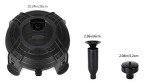 650 GPH Submersible Pump & Fountain Kit