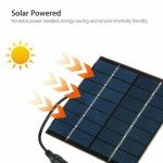 200L/H Solar-Powered Fountain Pump for Ponds