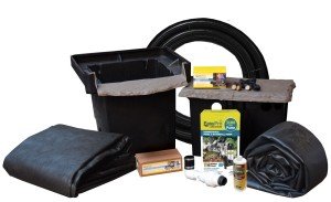 11' x 11' Pond Kit with 3100 GPH Pump