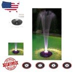 LED Pond Fountain – Easy Setup & Warranty