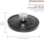 LED Pond Fountain – Easy Setup & Warranty