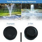 Custom Pro FT 14000 Floating Pond Fountain Kit