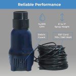 Custom Pro FT 14000 Floating Pond Fountain Kit