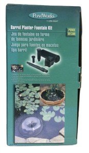 Little Giant Pond Works Barrel Planter Fountain Kit