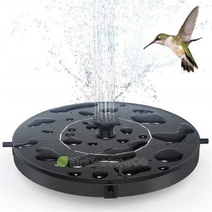 Solar Floating Fountain Pump for Ponds & Bird Baths