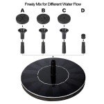 Solar Floating Fountain Pump for Ponds & Bird Baths