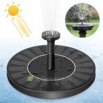 Solar Floating Fountain Pump for Ponds & Bird Baths