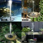 Solar Floating Fountain Pump for Ponds & Bird Baths