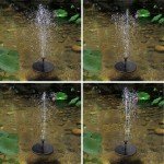 Solar Floating Fountain Pump for Ponds & Bird Baths
