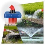 750W Floating Pond Fountain Pump with 100 FT Cord
