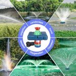 Floating Fountain Aerator with Timer for Large Ponds