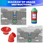 Floating Fountain Aerator with Timer for Large Ponds