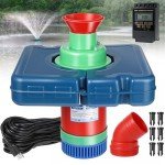 Floating Fountain Aerator with Timer for Large Ponds