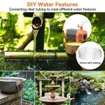 Solar Water Fountain Pump with Adjustable Flow
