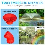 750W Pond Fountain Aerator with Floating Jet System
