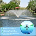 750W Pond Fountain Aerator with Floating Jet System