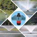 750W Pond Fountain Aerator with Floating Jet System