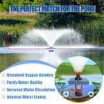Automatic Pond Fountain Aerator with Timer