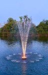 PJ-8000 Floating Fountain with 3 Spray Patterns
